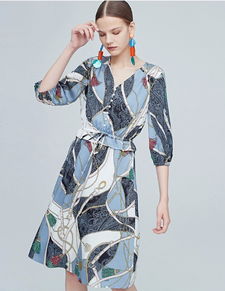 【代卖货源服装店换季衣服进货上架技巧羽莎国际2019春连衣裙】- 